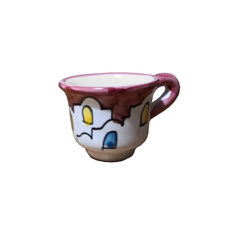 Coffee cup with saucer. Little Houses Line....