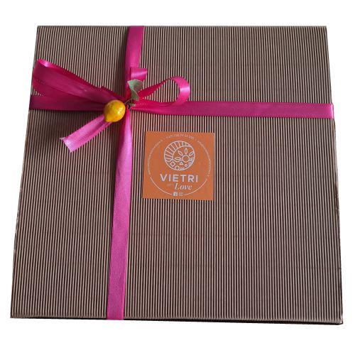 Mother's Day plate hand-painted in Vietri ceramic