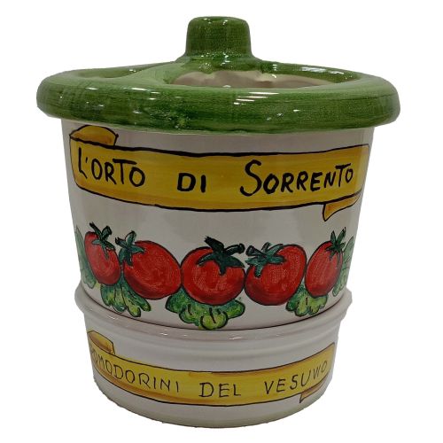 Scola Posate. Linea Vintage. Ceramica di Vietri. Dipinta...