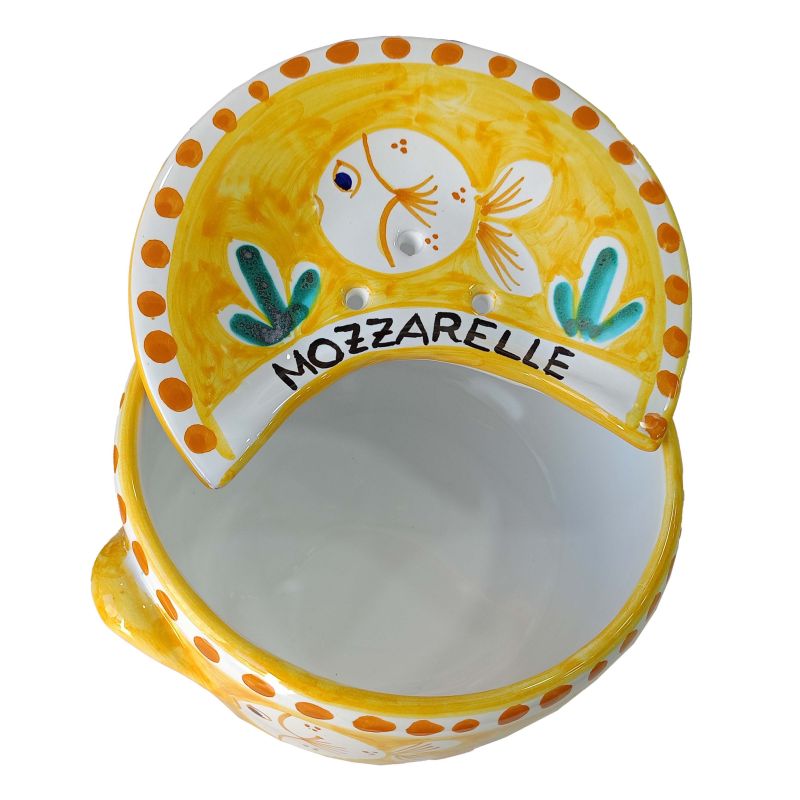 Mozzarella Cheese Pot Animal line - handpainted...