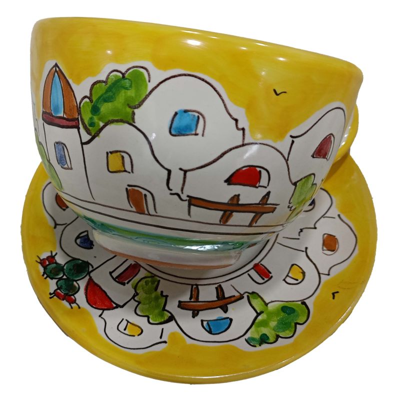 Cup. Perfect for milk, cappuccino, or tea....