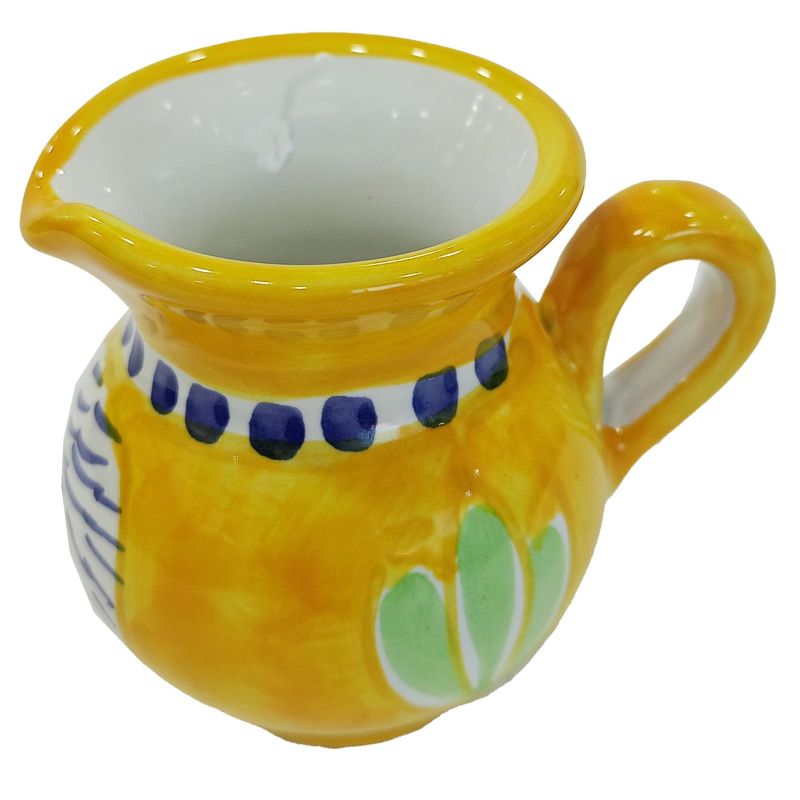 Milk Pitcher Animals line. handpainted Vietri...