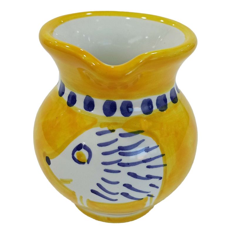 Milk Pitcher Animals line. handpainted Vietri...