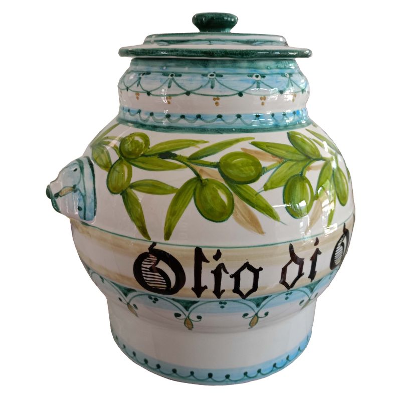 Pot à huile de 5 litres. Céramique Vietri...