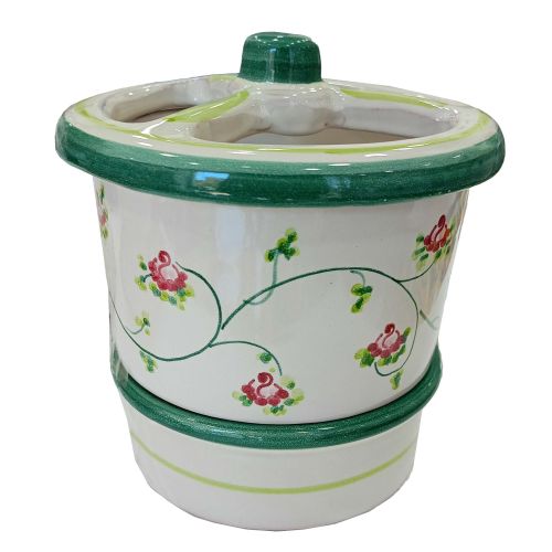 Scola Posate linea Fiori. Ceramica di Vietri. 2