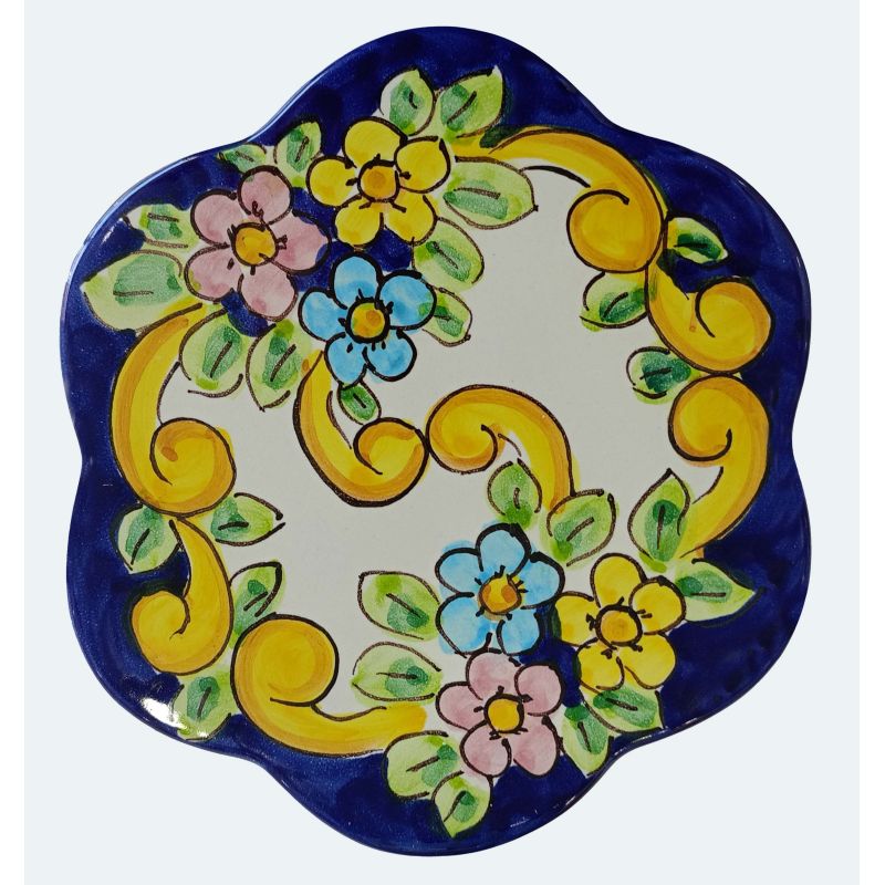 Pot rest. Baroque and Flowers line