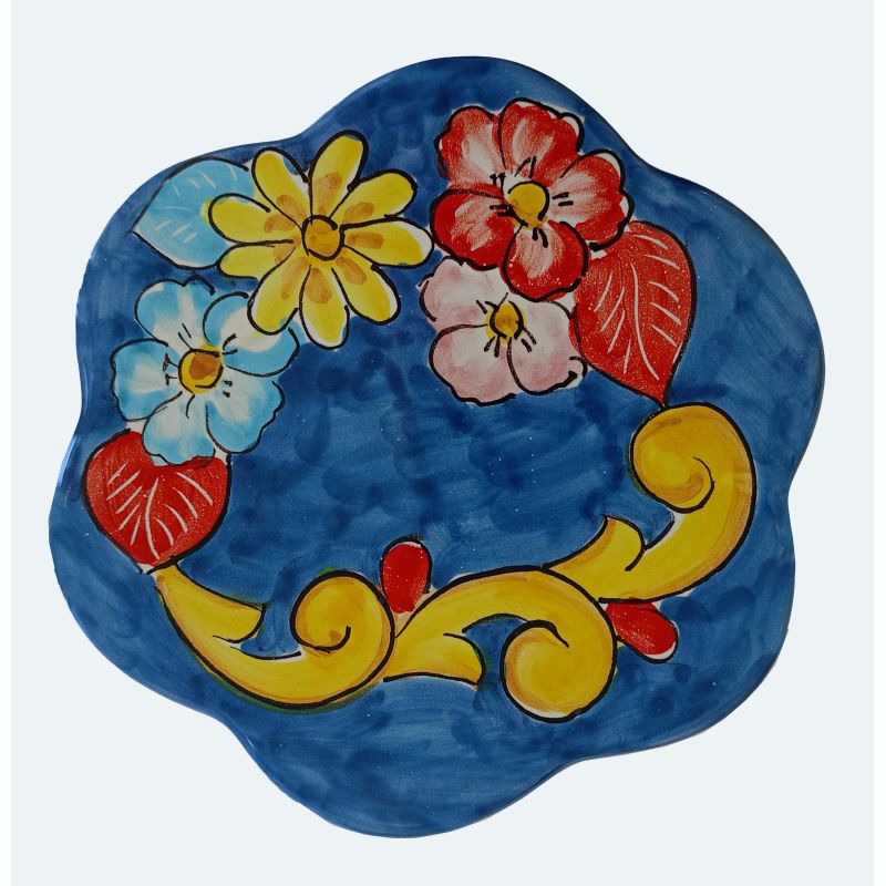 Repose-pot. Ligne Baroque et Fleurs