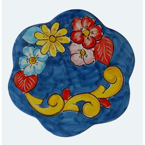 Pot rest. Baroque and Flowers line