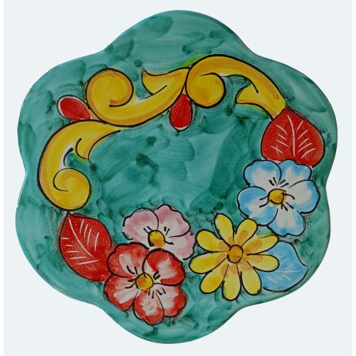 Pot rest. Baroque and Flowers line