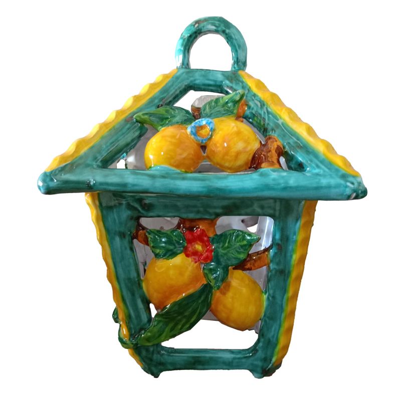 Lanterna da Esterno linea Limoni. Ceramica...