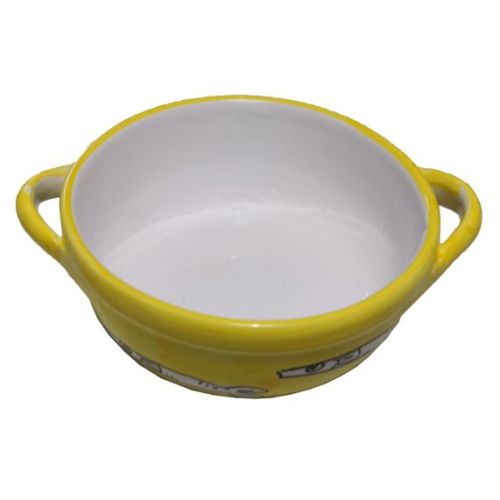 Terrine de cuisson. ligne de sardines. Céramique Vietri peinte à la main