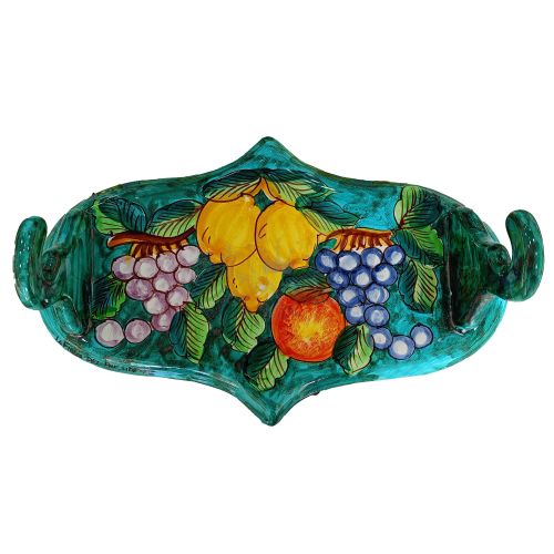 Porte-rouleau mural. Ligne de fruits. céramique Vietri... 2