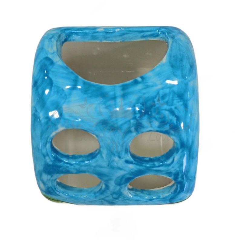 Porta spazzolini. Linea Limoni. Ceramica...