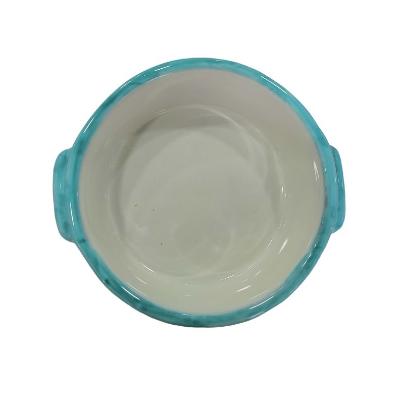 Terrina para hornear. Línea de limón. Cerámica...