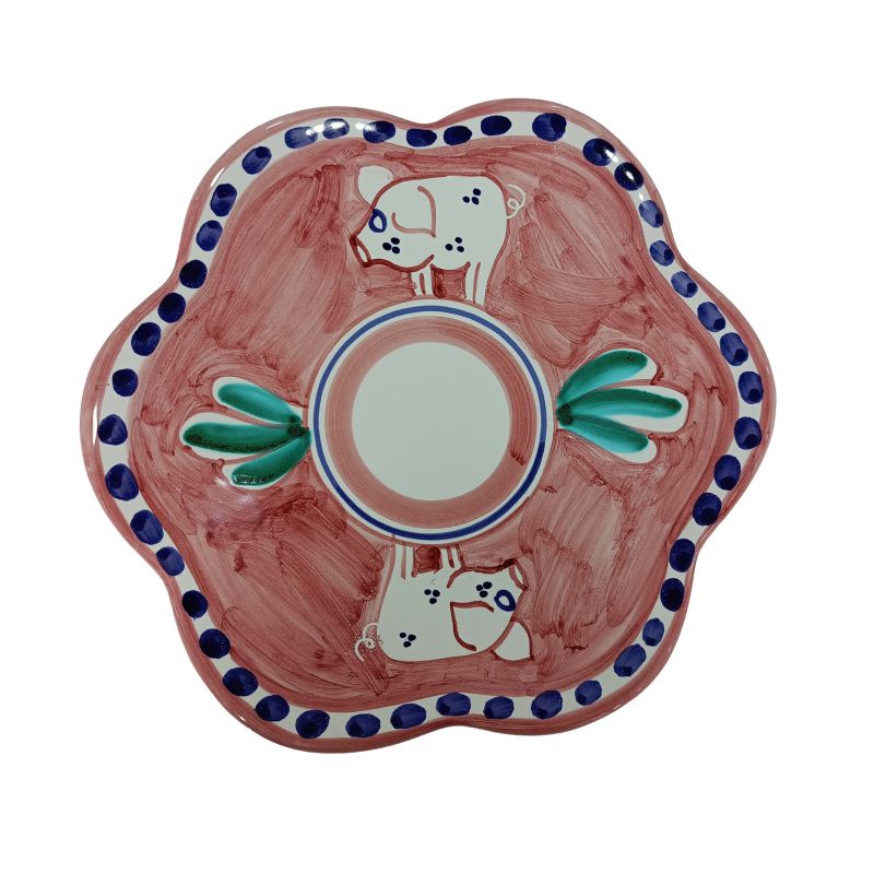 copy of Tieren-Topfablage. Aus Vietri-Keramik.