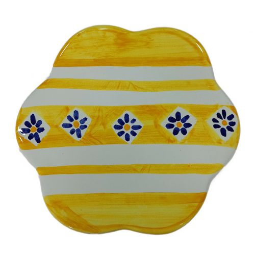 Poggia pentole linea Moderna. In Ceramica di Vietri.