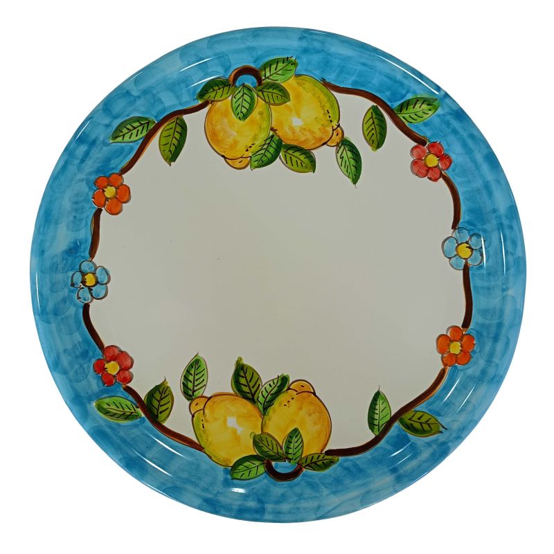 Restaurant Line – Pizza Plate. Lemons and...