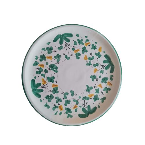 Línea de restaurantes - Plato de pizza de cerámica Línea de Vietri.