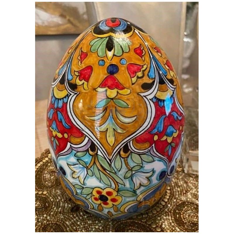 Uova pasquali da collezione. in ceramica di...