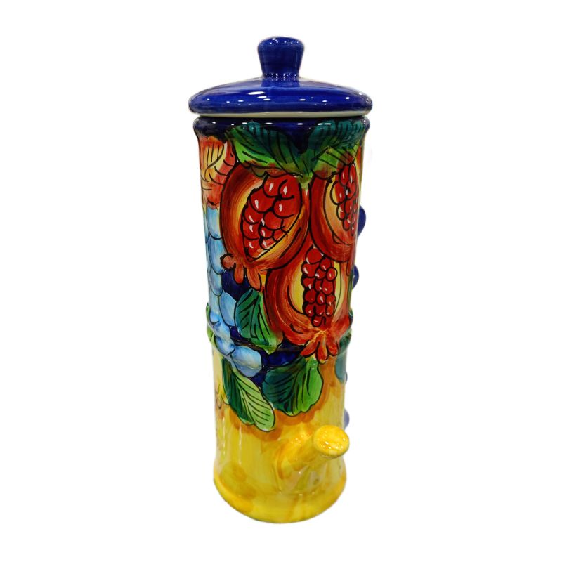 Cafetera porta tazas. Línea Fruta. Cerámica de...