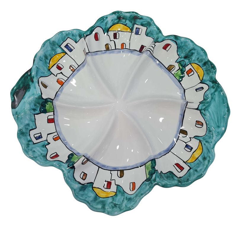 Appetizer Platter. Cold Dinner. 6 Compartments....