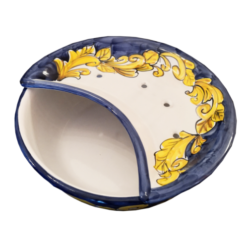 Sponzapane Porta Mozzarella linea barocco - Ceramica di... 2