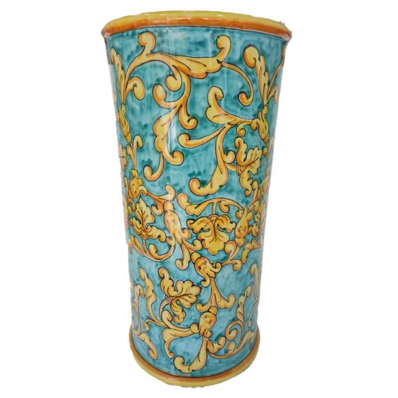 Vaso portaombrelli. Linea Barocco. Ceramica di...