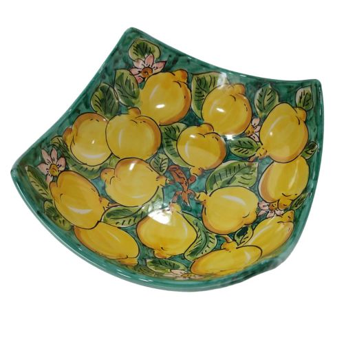 Svuota tasche linea limoni. Ceramica di Vietri dipinta a... 2