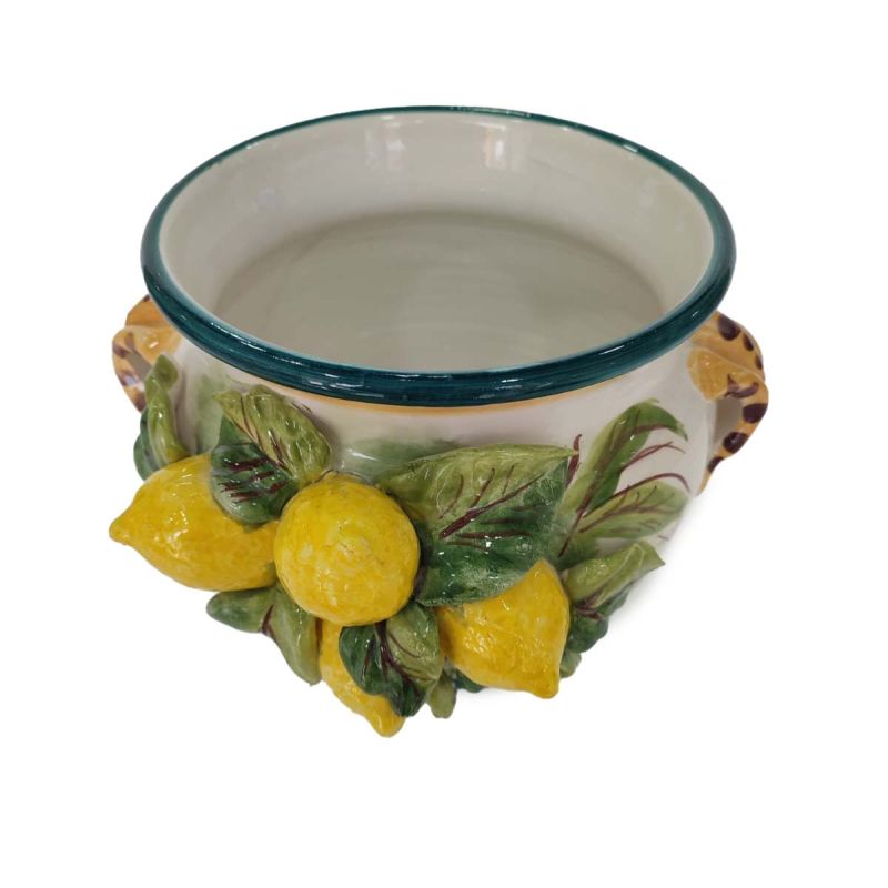 Cachepot Portapianta Linea Limoni a rilievo....