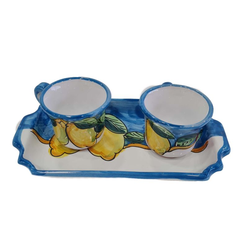 Kaffee-Tassen- und Tablett-Set „Tet-a-Tet“...