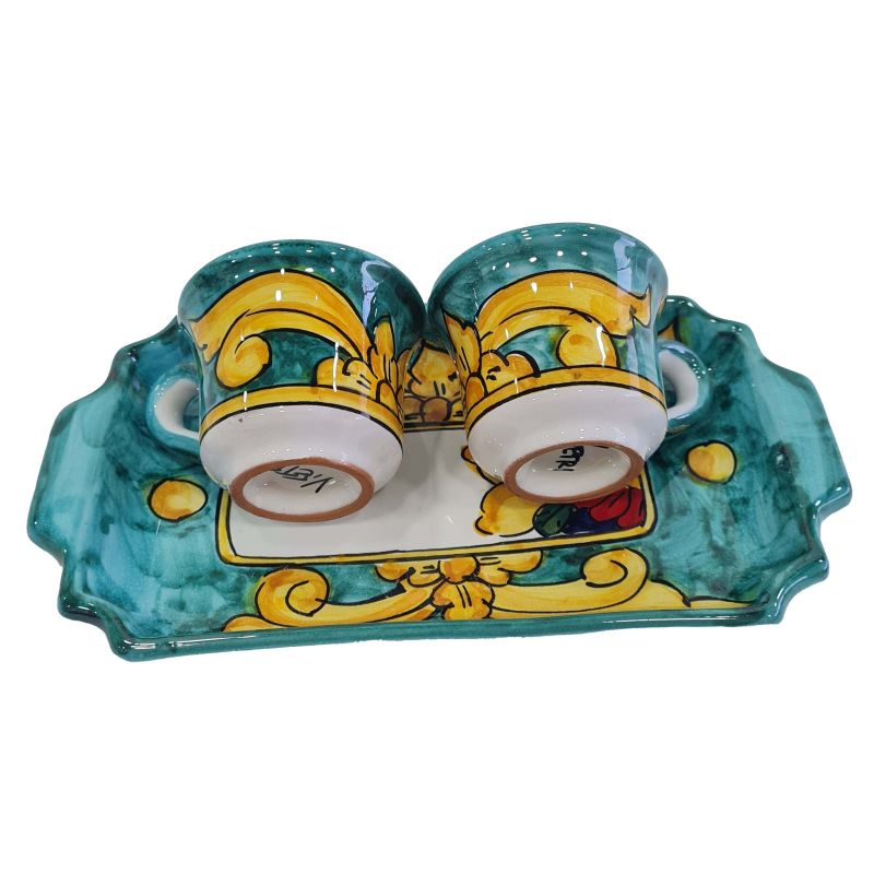 Coffee Cup and Tray Set “Tet-a-Tet” Favor....