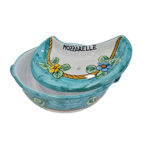copy of Mozzarella Cheese Pot Modern line - handpainted... 2