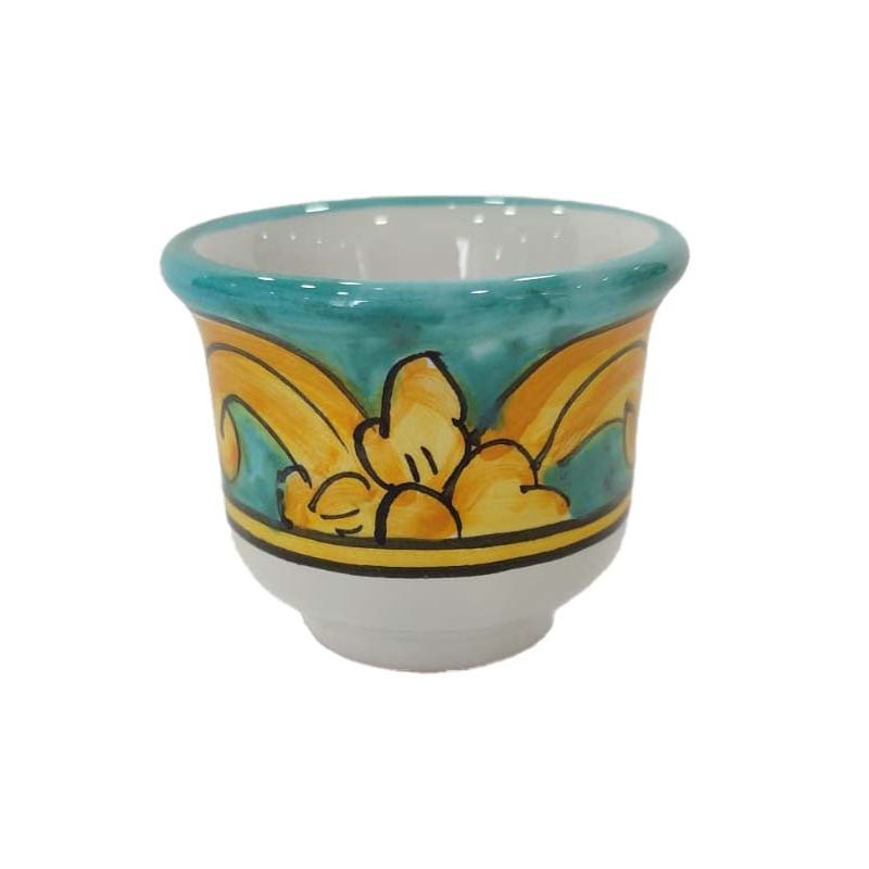 Plateau avec 6 tasses. Ligne Baroque et...