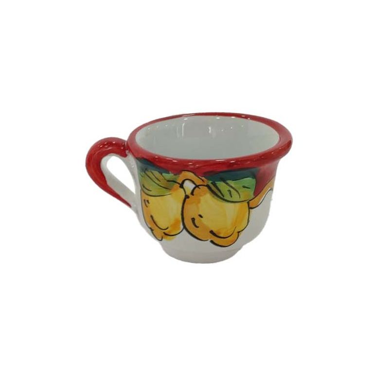 Bandeja con 6 tazas. Línea Flores y Limones....