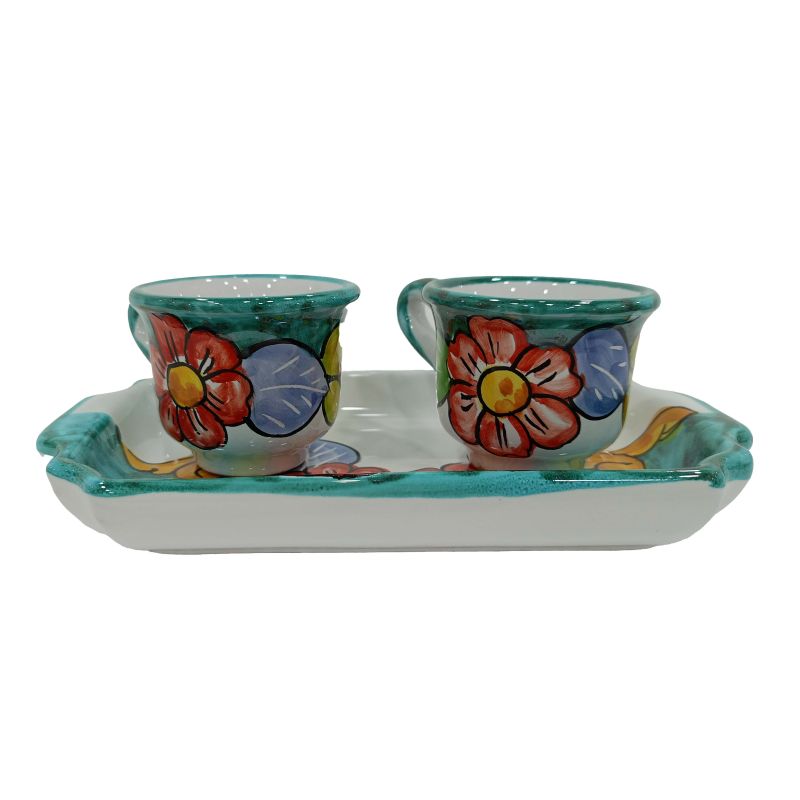Service Tasses à Café et Plateau “Tête-à-Tête”...