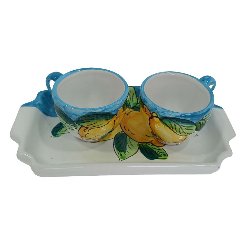 Service Tasses à Café et Plateau “Tête-à-Tête”...