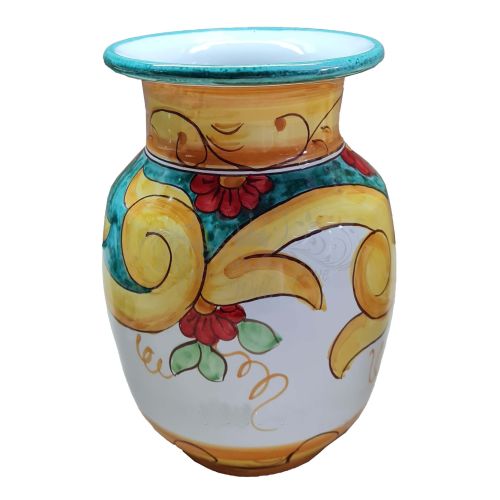 Vase à fleurs Porte-fleurs. en céramique de Vietri peinte... 2