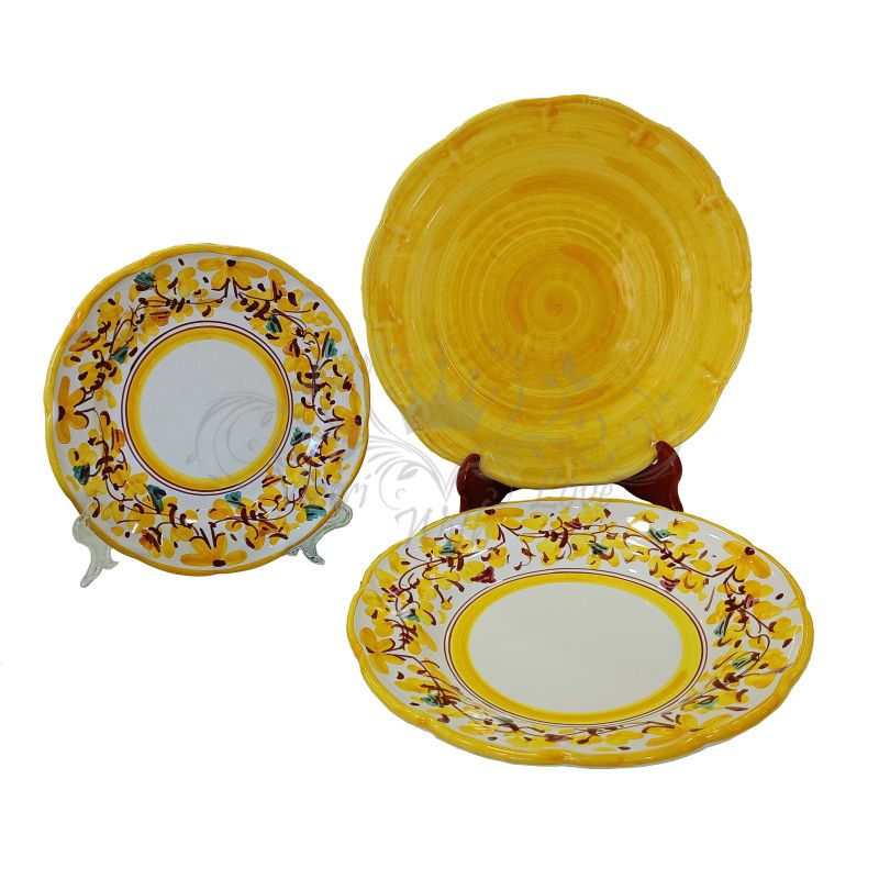 Plate. Spring Flowers Line. Big Mama. Vietri...