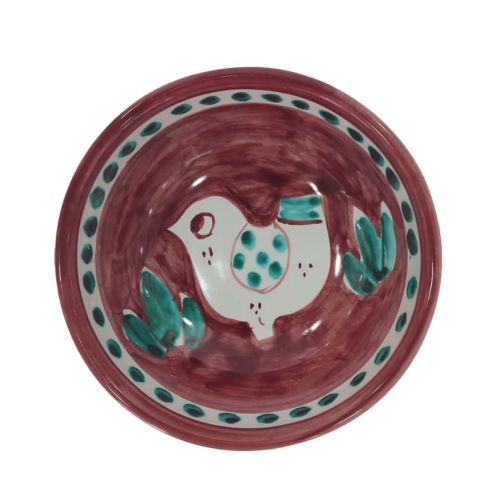 Under a glass and/or under a bottle. Hand painted Vietri ceramic