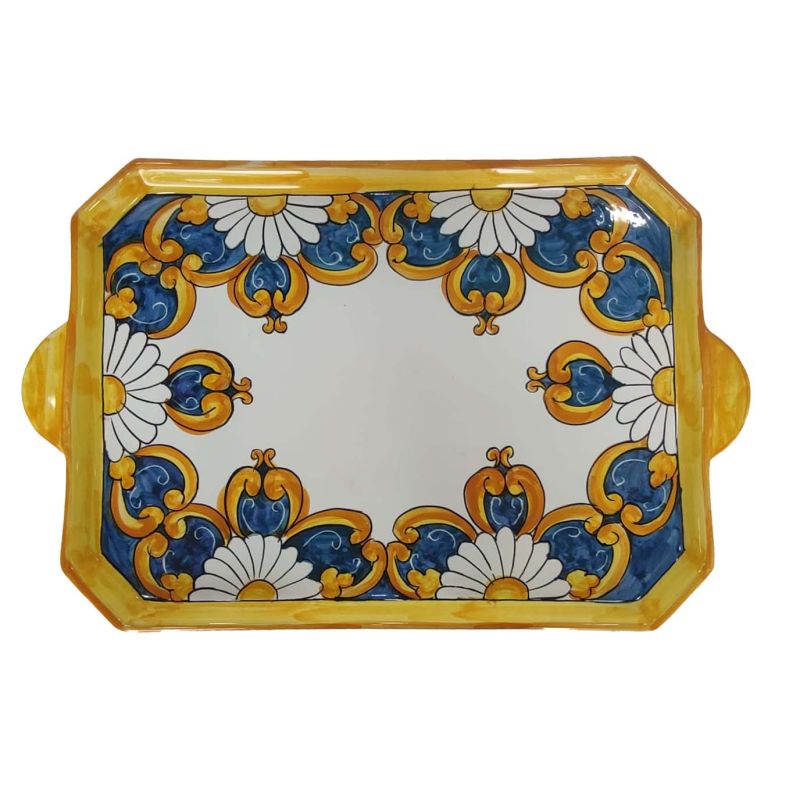 Plateau avec 6 tasses, soucoupes et sucrier....