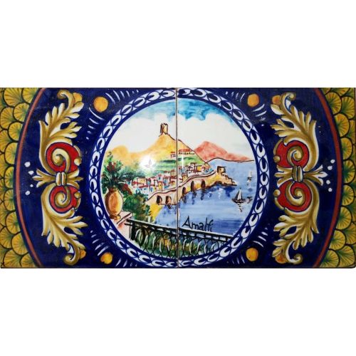 Tiles - Square Tiles handpainted Vietri ceramics