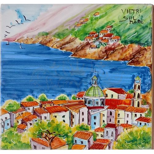 Tiles - Square Tiles handpainted Vietri ceramics