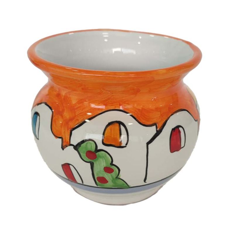 Cachepot Portapianta Linea Casette. Ceramica di...