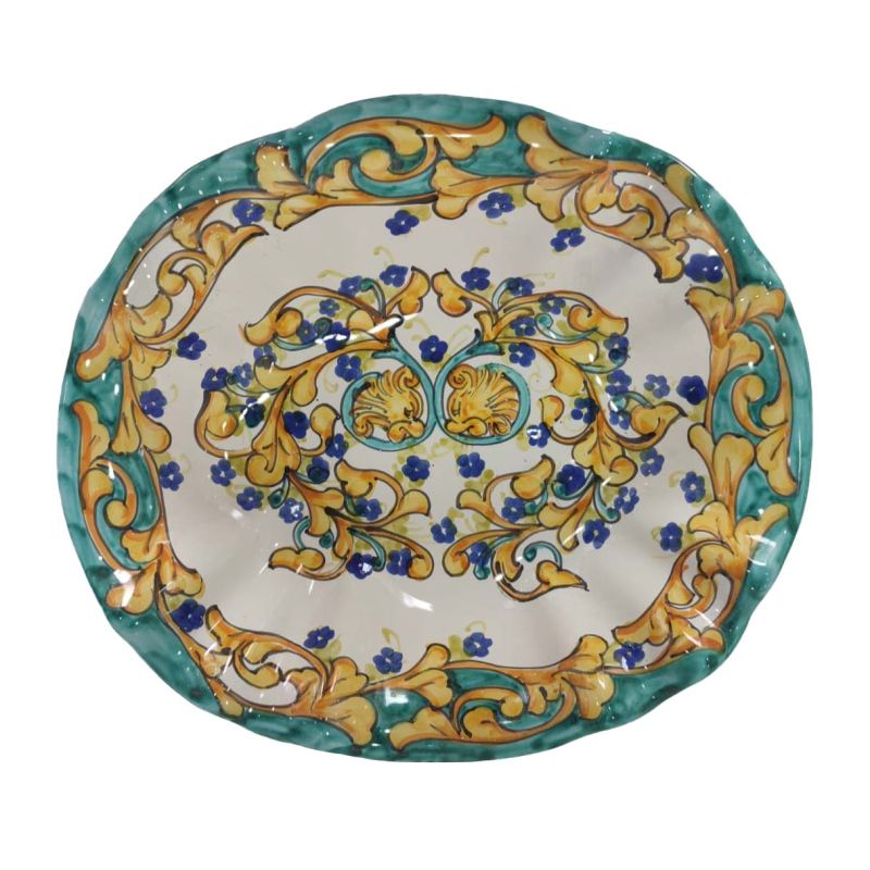 Plato central Sim de ensaladera. Cerámica...