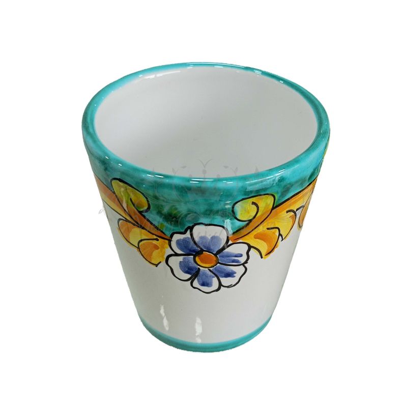 Toothbrush Holder. Glass. Baroque Line. Vietri...