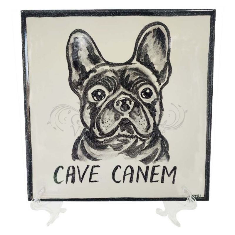 Customizable square plaque. Vietri ceramic....