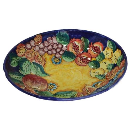 Plato ovalado o cuenco. Línea Fruta. Cerámica de Vietri.... 2