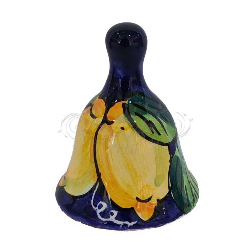 Glücksglocke, Zitronen als Hochzeitsgeschenk. Geschenkidee Vietri Keramik handbemalt
