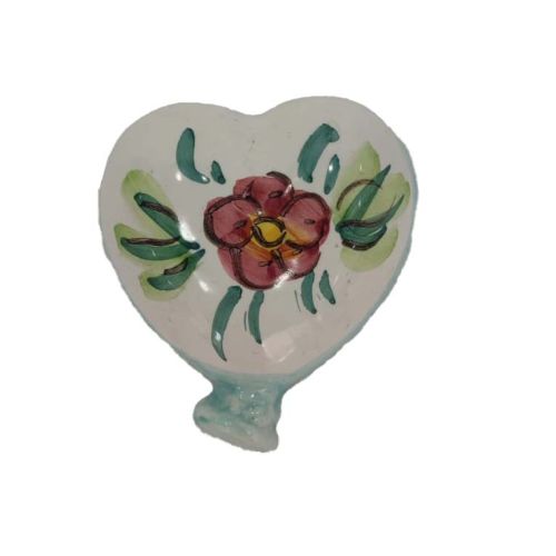 Bomboniera palloncino da parete. Ceramica di Vietri dipinta a mano.