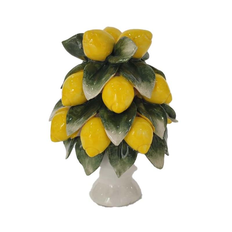 Bomboniera vaso di limoni. Ceramica di Vietri...